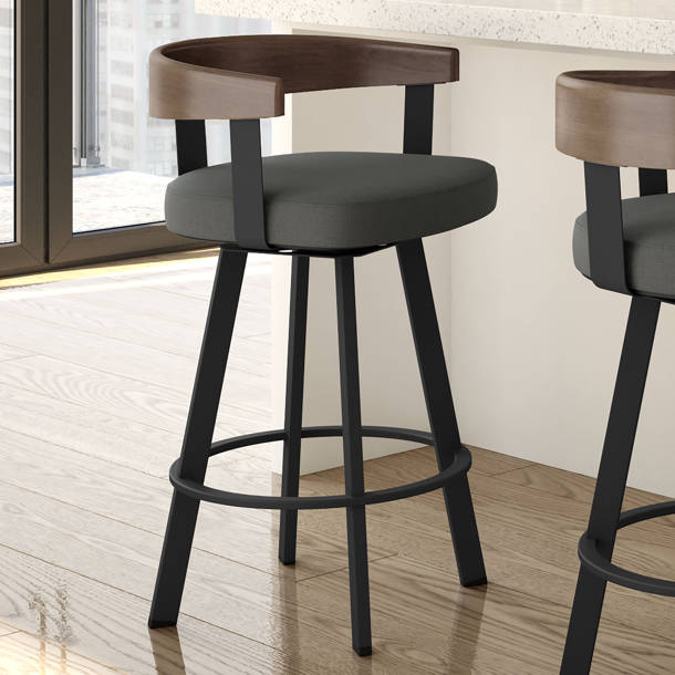 Corrigan Studio® Drees Swivel Counter & Bar Stool & Reviews Wayfair